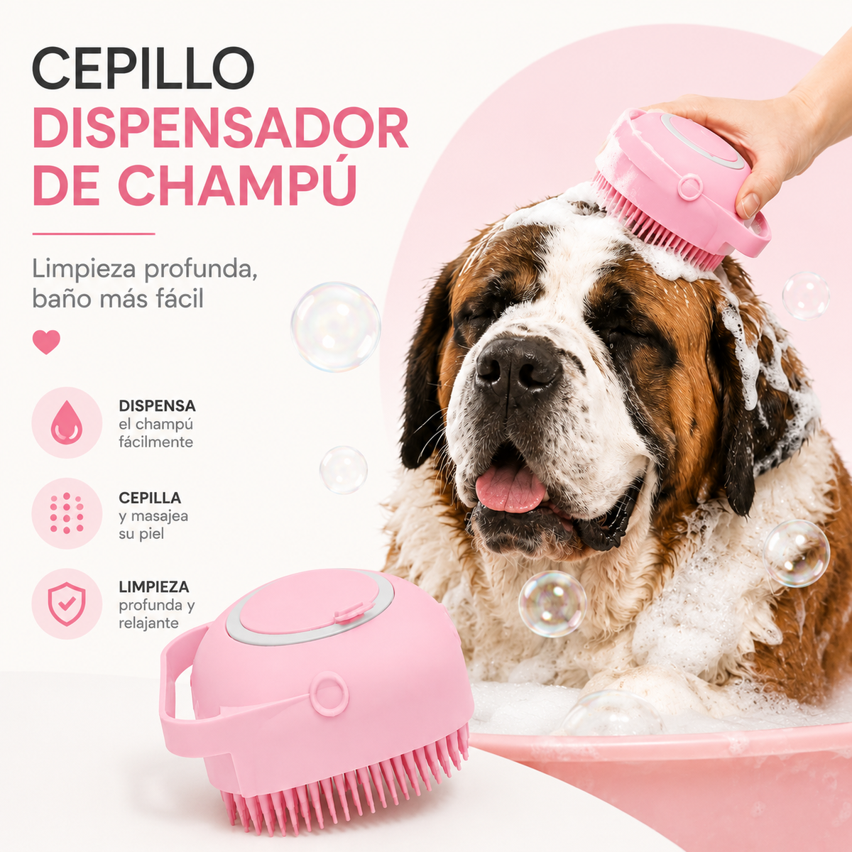 Cepillo con Dispensador