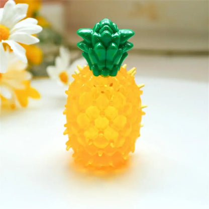 Pet Cooling Chew Toy Reusable Dog Cat Toy Teething Summer Cooling Watermelon Pineapple Lemon Durable Ice Frozen Fruit Shape Toys